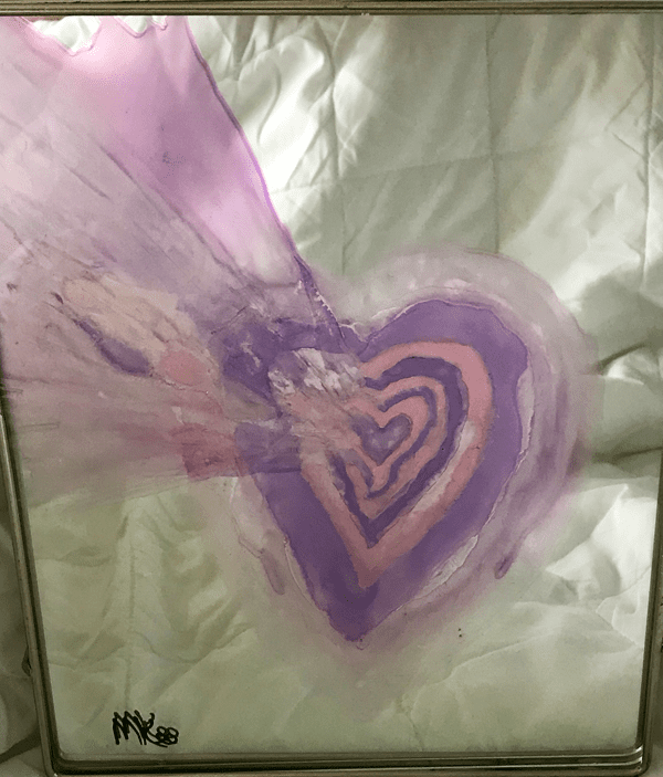 Heart Beam   8" x 10"