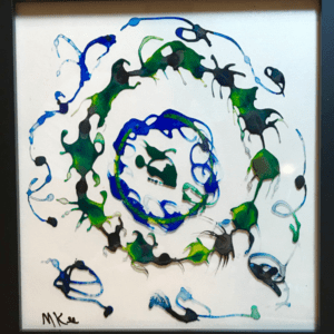 Circle Of Life    8" x 8"    (SOLD)