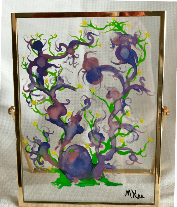 Growing Illusion   6" X 8"