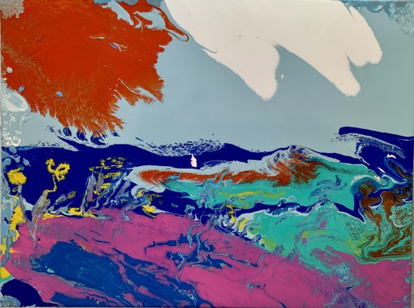 Sea Fantasy  30" x 40"   (SOLD)